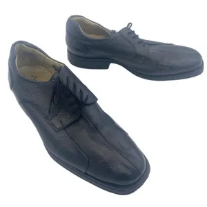STUDIO‎ BELVEDERE Bay Bridge Oxford Shoes Mens SZ 13D Black Leather Brazil Laces
