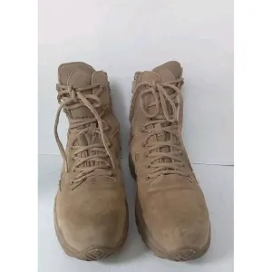 Tactical Military Combat Boots Desert Tan High-Top Lace-Up Hiking Work Boots‎