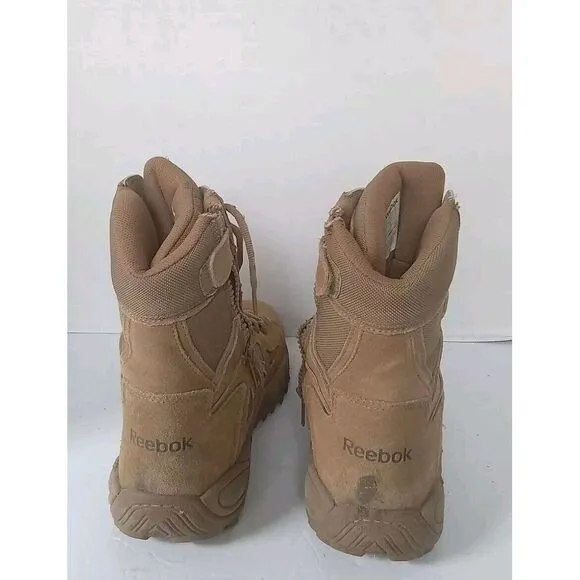 Tactical Military Combat Boots Desert Tan High-Top Lace-Up Hiking Work Boots‎