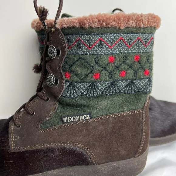 Tecnica Ankle Boots, Women US size 8-8.5 (Euro size 39)