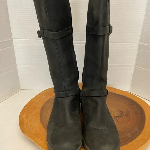 Teva Waterproof Leather Hiking Outdoor Knee High Boots