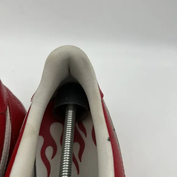 The Flame 4Hunnid YG Sneakers Red White Size 12