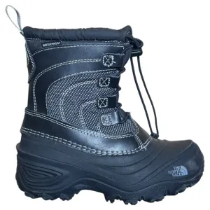 The North Face Alpenglow IV Waterproof Snow Boots Insulated Black Size Kids 12