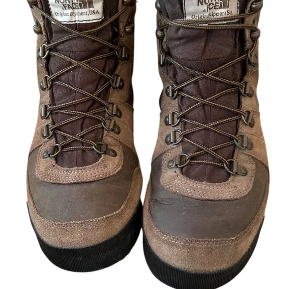 The North Face Back To Berkeley Hiking Boots Mens 9.5 Brown Waterproof Ortholite
