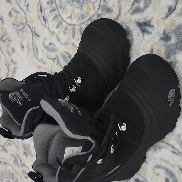 The North Face Black Insulated Winter Boots