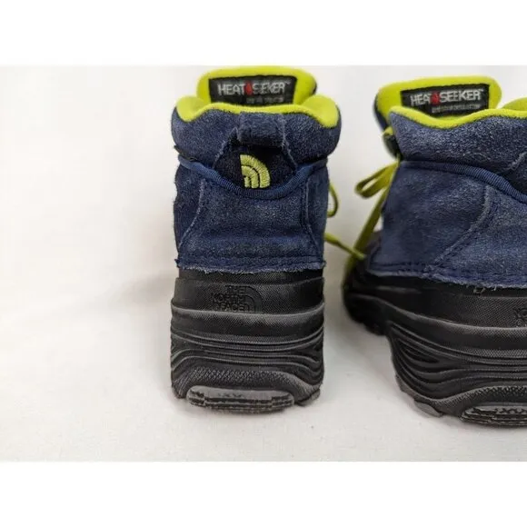 The North Face Boys sz 10 Waterproof Insulated Chilkat Lace II Snow Boots Youth