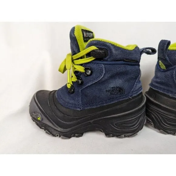 The North Face Boys sz 10 Waterproof Insulated Chilkat Lace II Snow Boots Youth