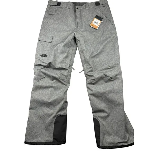 The North Face FREEDOM DryVent Snow Ski Pants Waterproof Gray Men NFOA5ABU Board