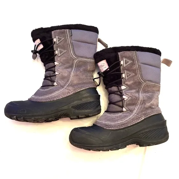 The North Face Heat Seeker waterproof insulated winter boots SZ 6 Worn 2X