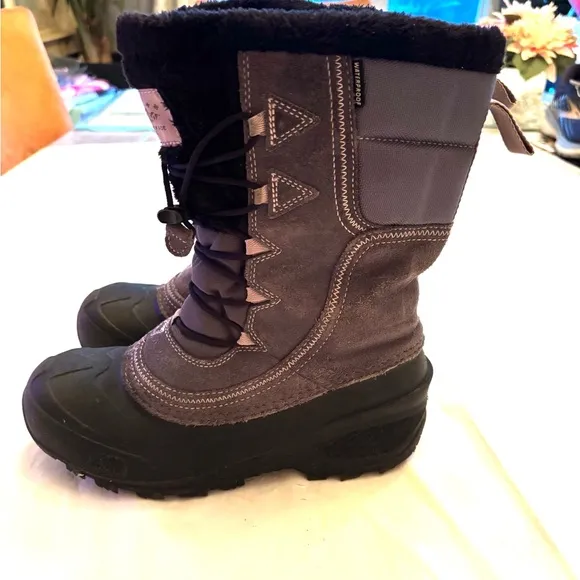 The North Face Heat Seeker waterproof insulated winter boots SZ 6 Worn 2X