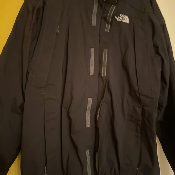 The North Face Hyvent Hooded Black Winter Coat Men’s Size Medium