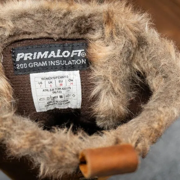 THE NORTH FACE Primaloft Women's Winter Boots Sz 7 200 Gram Insulation