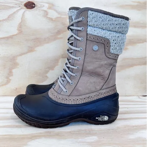 The North Face - Shellista II Tall - Winter Boots -Brown - Women's - 9 -NF00CVX2