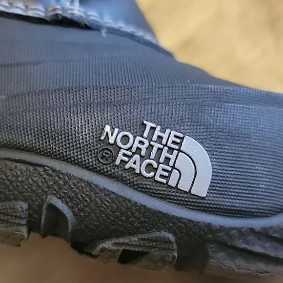 THE NORTH FACE TNF BLACK ALPENGLOW IV WATERPROOF WINTER BOOTS, SIZE 2