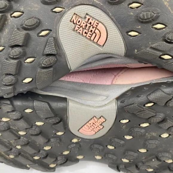 The North Face Winter Boots Women SZ 9 Pink Fur Shoes Primaloft 200g 551044 Warm