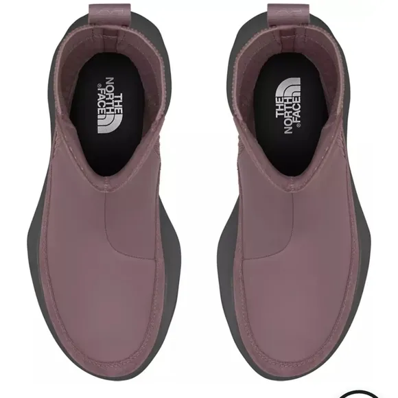 The North Face Women's Halseigh Knit Winter Boots $170 Purple 6.5 Snow Ski Shoes