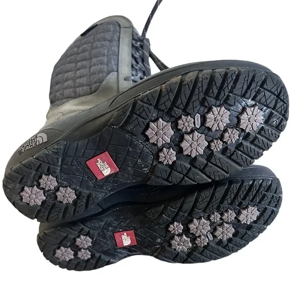 THE NORTH FACE Women’s Thermoball Utility Boots- Iron Gate/ Quail Grey Size 7
