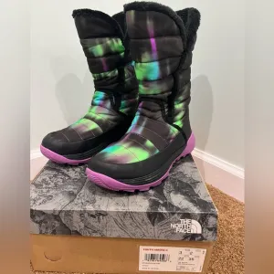 The North Face youth snow boots youth amore II