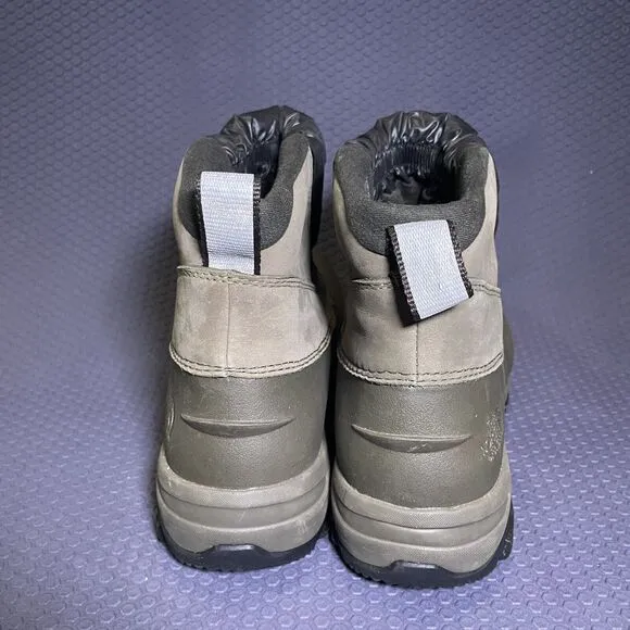 The North Face Yukiona Ankle Boots Women Size 7 Green Black Snow Winter Shoes