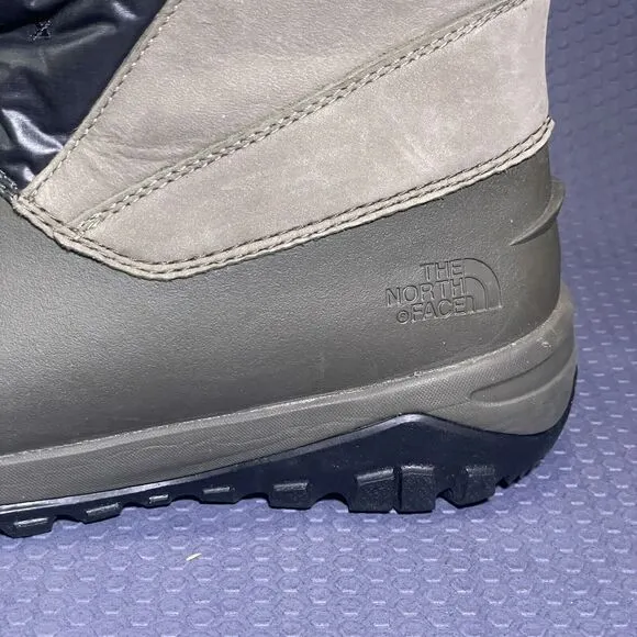 The North Face Yukiona Ankle Boots Women Size 7 Green Black Snow Winter Shoes