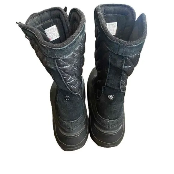 The North Face Womens Black Thermoball Utility Winter Lace Up Insulated …