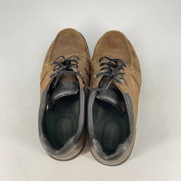 Thom McAn Brown Leather Upper Hiking Boots Men’s US 10