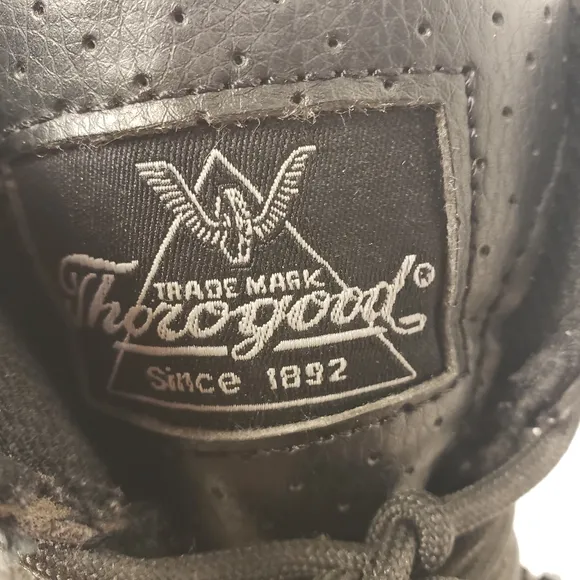 Thorogood Black Tactical Boots Women's size 8.5 Men Size 6.5