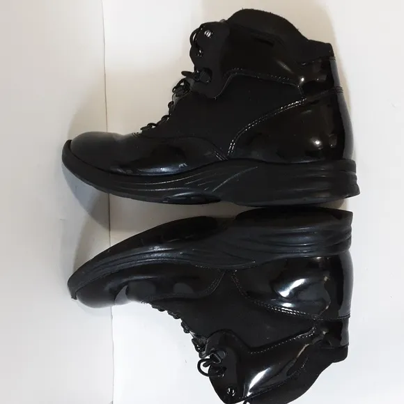 Thorogood Boots Men's USA Made Hi Gloss Uniform  black 13 lace up outdoor work