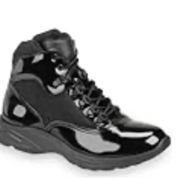 Thorogood Boots Men's USA Made Hi Gloss Uniform  black 13 lace up outdoor work
