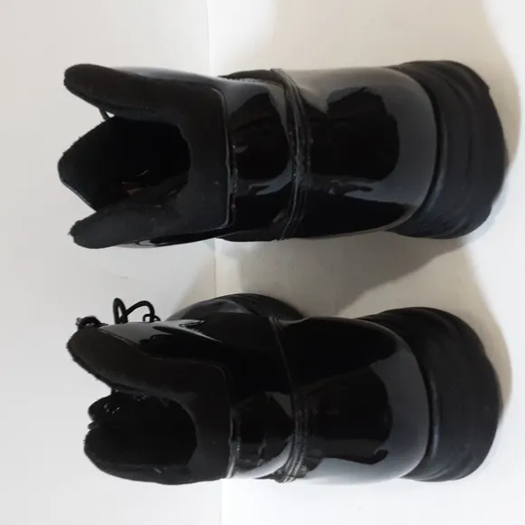 Thorogood Boots Men's USA Made Hi Gloss Uniform  black 13 lace up outdoor work