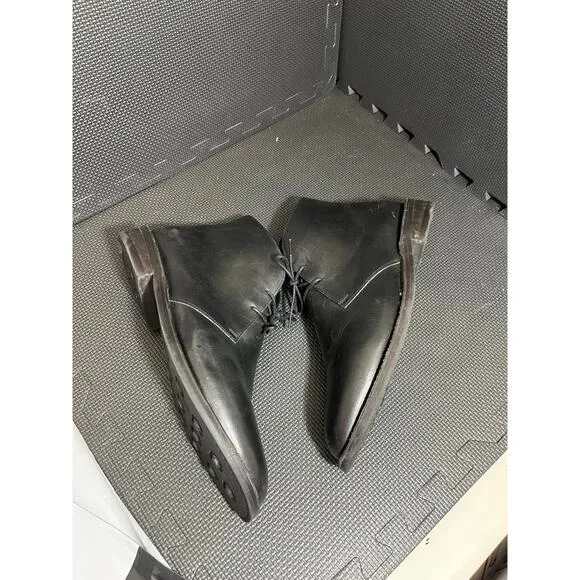 Thursday Boot Co. Everyday Black Leather Chukka Boots Handmade Men Size 12.5