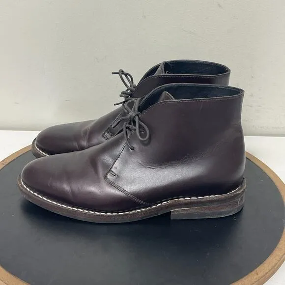 Thursday Boot Co. Everyday Scout Chukka Boots Men Size 6 Brown Leather NWOB