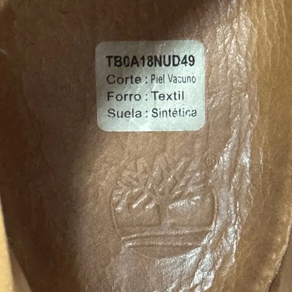 Timberland 6” boots Rare Color Sweet Potatoe orange Sz 8 Men