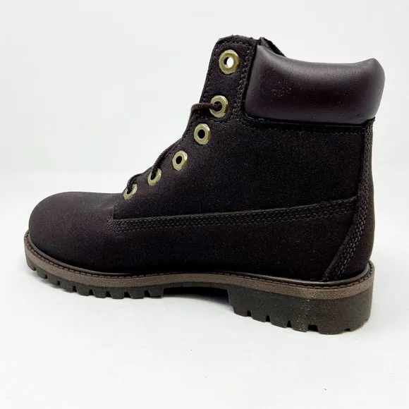 Timberland 6 inch Waterproof Brown Leather Junior Youth Outdoor Boots 34989