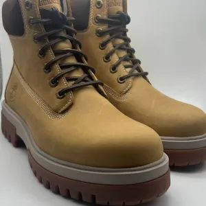 Timberland Arbor Road Waterproof Lace up wheat full grain Boot- Men size 8 - NWB