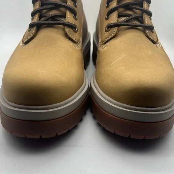 Timberland Arbor Road Waterproof Lace up wheat full grain Boot- Men size 8 - NWB