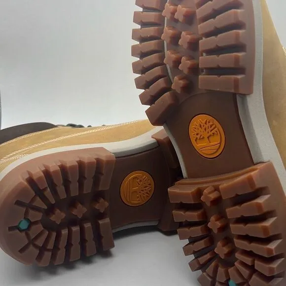Timberland Arbor Road Waterproof Lace up wheat full grain Boot- Men size 8 - NWB
