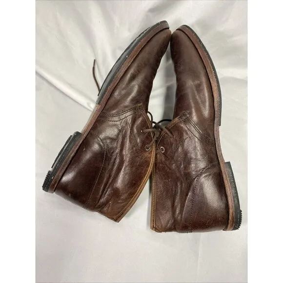 Timberland Boot Company Wodehouse 75509 Brown Leather Chukka Boots Mens Size 9