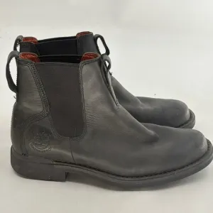 Timberland Boots‎ Chelsea Mt Washington Men Size 8.5 Black Leather Waterproof