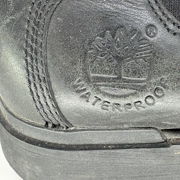 Timberland Boots‎ Chelsea Mt Washington Men Size 8.5 Black Leather Waterproof