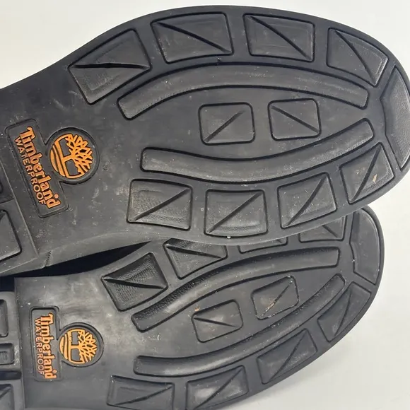 Timberland Boots‎ Chelsea Mt Washington Men Size 8.5 Black Leather Waterproof
