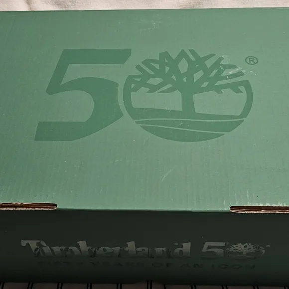 Timberland Boots Premium 6&quot; Waterproof Insulated Med Green Nubuck Kid's Size 3