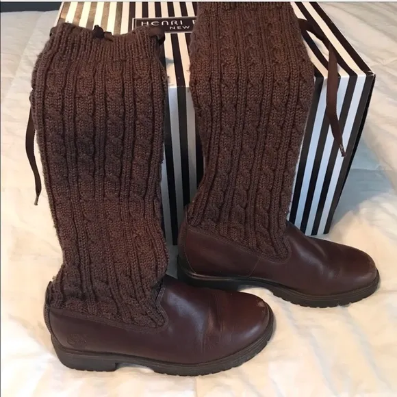 Timberland Boots Size 6.5 Brown Leather.