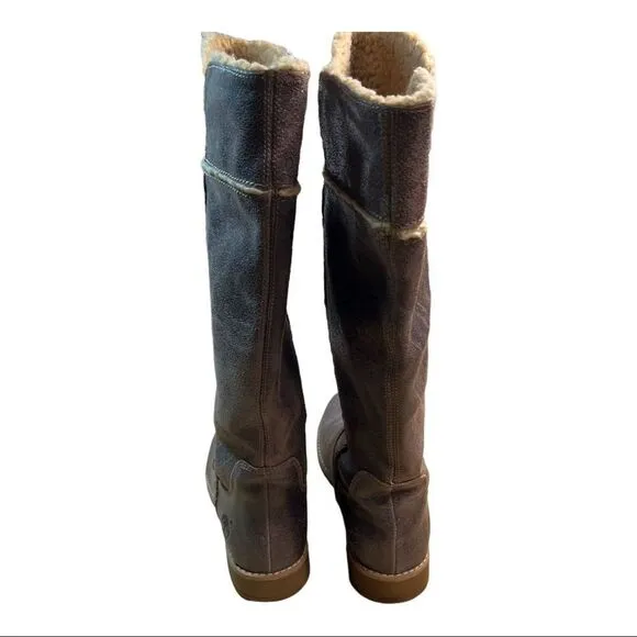 Timberland Boot Sz 8.5 Warm Brown Leather Women