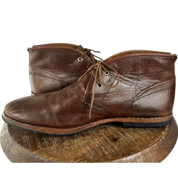 Timberland Chukka Boots Men Size 11 Wodehouse 75509 Brown Leather Ankle