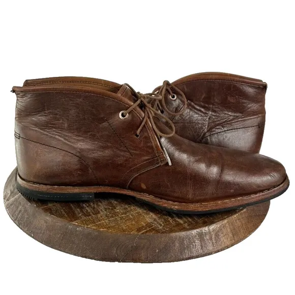 Timberland Chukka Boots Men Size 11 Wodehouse 75509 Brown Leather Ankle