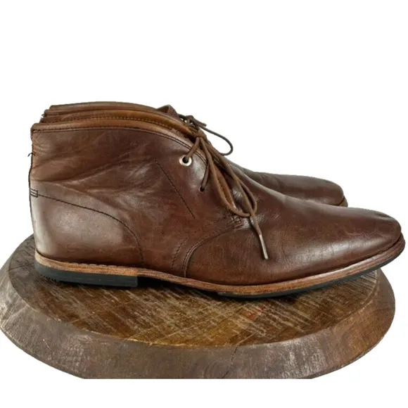 Timberland Chukka Boots Men Size 11 Wodehouse 75509 Brown Leather Ankle