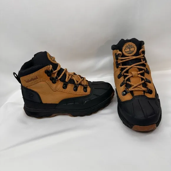 Timberland Converge Shell Toe Boots boys size 1 little boy