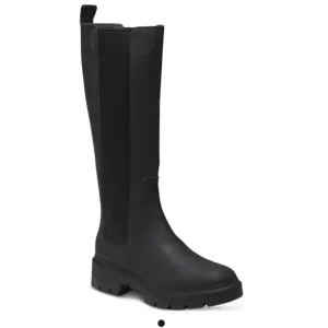 Timberland Cortina Valley Tall Leather Black Women Boots Sz. 7 NEW