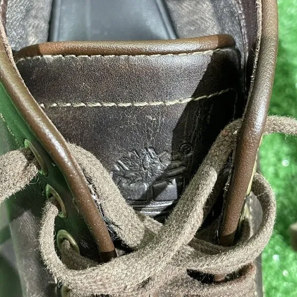 Timberland EarthKeepers Leather Chukka Boots Lace Up Brown Men's Shoe Size US 8